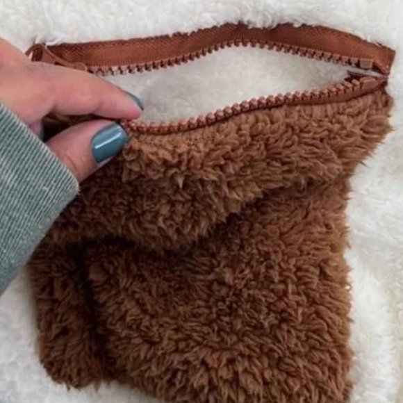 Revolve X Plush Apparel | Teddy Jacket with Removeable Hoodie - Picture 4 of 7